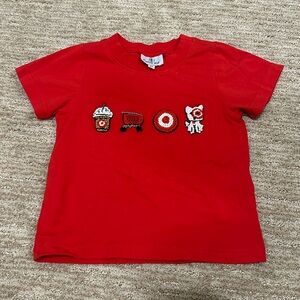TARGET FRENCH KNOT TSHIRT- CUTIE PIE SMOCKS SIZE 2T